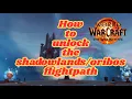 How to unlock the oribos flightpath in shadowlands content in world of warcraft