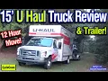 15 U Haul Truck Review Rental Box Van How To Moving Furniture Motorcycle Tow Car