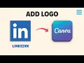 How To Add LinkedIn logo In Canva