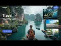 Responsive Travel Website Design Using HTML CSS JavaScript Complete Frontend Web Project