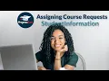 ProgressBook StudentInformation Assigning Courses