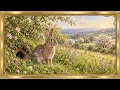 Peaceful Rabbit in a Spring Meadow 🌸 | Charming Wildlife Frame TV Art