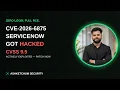 ServiceNow s Zero-Login RCE Bug Is Being Exploited Right Now CVE-2026-6875