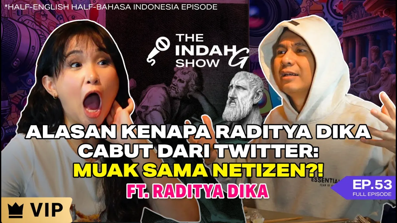 Stoicism & Intellectual Integrity In The Reactionary Age of Social Media Ft. Raditya Dika | TIGS
