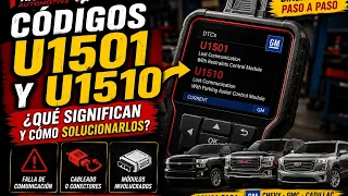 U1501---U1510 Codigo de Chevy