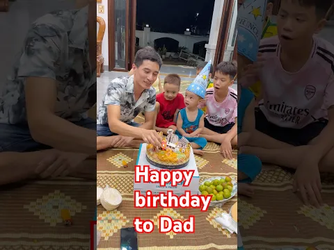 Happy birthday to daddy #happybirthday #birthday #happy
