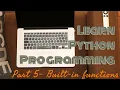 Python for beginners - part 5 Built in functions