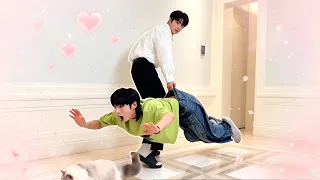 本想玩抽象整蛊一下男朋友，他却让我感受“父爱”，想哭【一航】