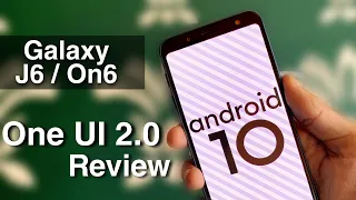 samsung j6 android 10 update review galaxy on6 one ui 2 0 hindi