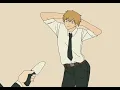 Chainsaw Man Zero two dodging meme
