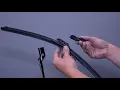 Michelin Silicone Beam Top Lock Arm 22mm Installation