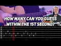 14 Instantly Recognizable Acoustic Guitar Intros with TAB