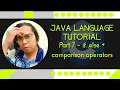 Java Crash Course Part 7 - if else comparison operators