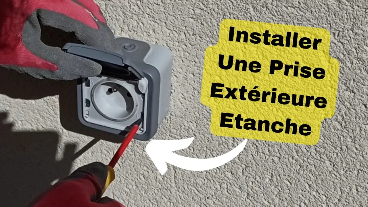 Installer une prise électrique étanche à l’extérieur
