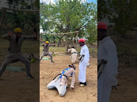 Kung fu 🥋 football 😂 #shorts #funny #comedy