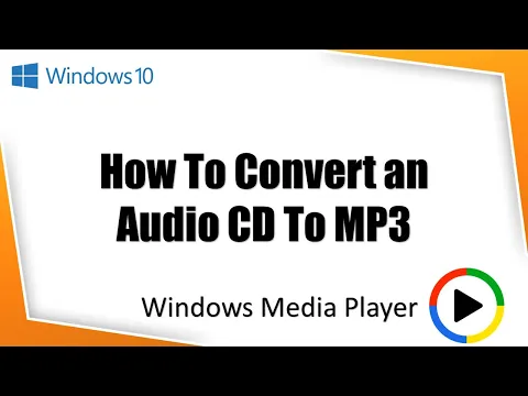 Download MP3 How To Rip Audio CD to MP3 in Windows Media Player | CDA To MP3