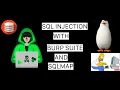 SQL Injection with Burp Suite and SLQMap