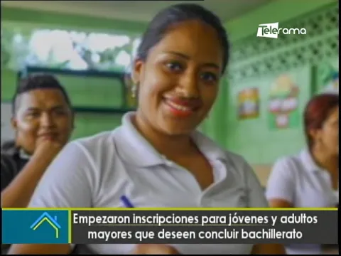 Empezaron inscripciones para jóvenes y adultos mayores que deseen concluir bachillerato