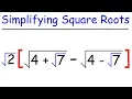 Math - Simplifying Square Roots