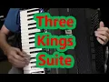 Korg Fisa Accordion, Three Kings Suite Christmas, Dale Mathis Accordion