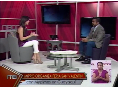 Mipro organiza feria San Valentín con Mypimes en Guayaquil