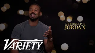 michael b jordan on leaning into the romance in a journal for jordan and that bare butt moment