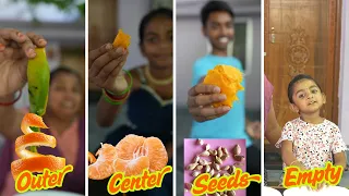 Outer Center Seed Eating Challenge |  இதெல்லாம் எப்படி சாப்பிடுறது ?? கொடுமை !! Mrs.Abi Time