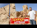 The Split Rock Explored Real Springs 🌊 of Musa AS in Saudi Arabia 🇸🇦