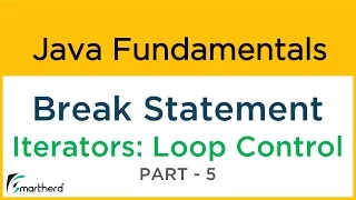 Java BREAK Statement for Iterators and SWITCH CASE Java Tutorial for Beginners 5