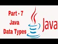 Java Datatypes in Tamil Learn Java in Tamil Java Tamil Vathiyar Part 7