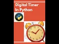 Digital Counter Project with Python