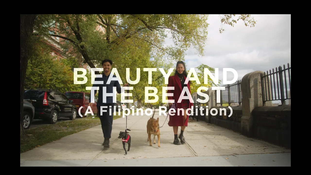 Beauty and The Beast (A Tagalog/Filipino Rendition) 4K - Heather Makalani & Angelo Soriano