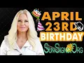 Born On April 23rd - Happy Birt ay