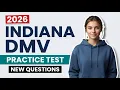 2026 Indiana BMV Permit Test Preparation Guide And Practice Questions