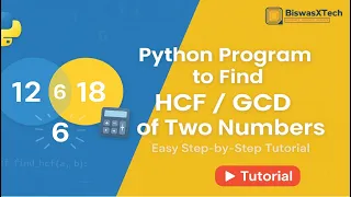 Python Program to Find of Two Numbers Easy Tutorial