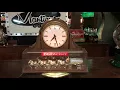 Vintage BUDWEISER Clydesdale Horse Lit Bar Clock Sign SOLD