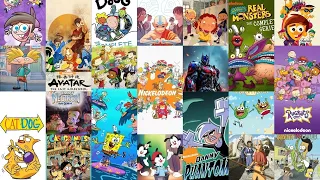 Nickelodeon Animated Shows Chronological Order 1977-2025