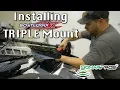 Installing 3 graphs on the Boat Logix Triple mount