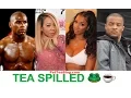 Tiny spills Tea on Bernice Burgos Floyd Mayweather today at The Show