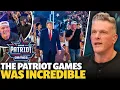 Pat McAfee Responds To Critics Of His Appearance At The Patriot Games