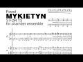 Lagu Paweł Mykietyn - 3 for 13 [w/score]