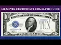 Silver Certificate 10 Dollar Bill Complete Guide - What Is It Worth And Why