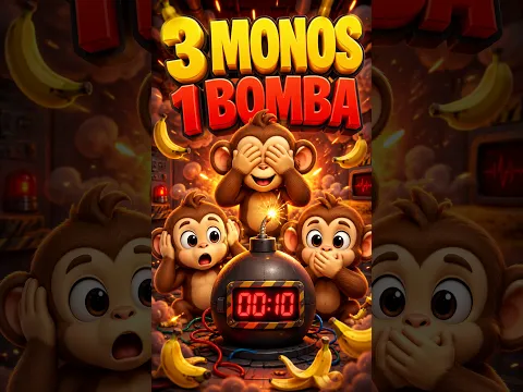 3 monos y 1 bomba: el juego que destruye amistades