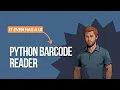 Easy guide to build a python barcode reader