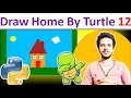 Design Draw a Home Using Turtle Python In Hindi ShubhGurukul Python Turtle Lec 12