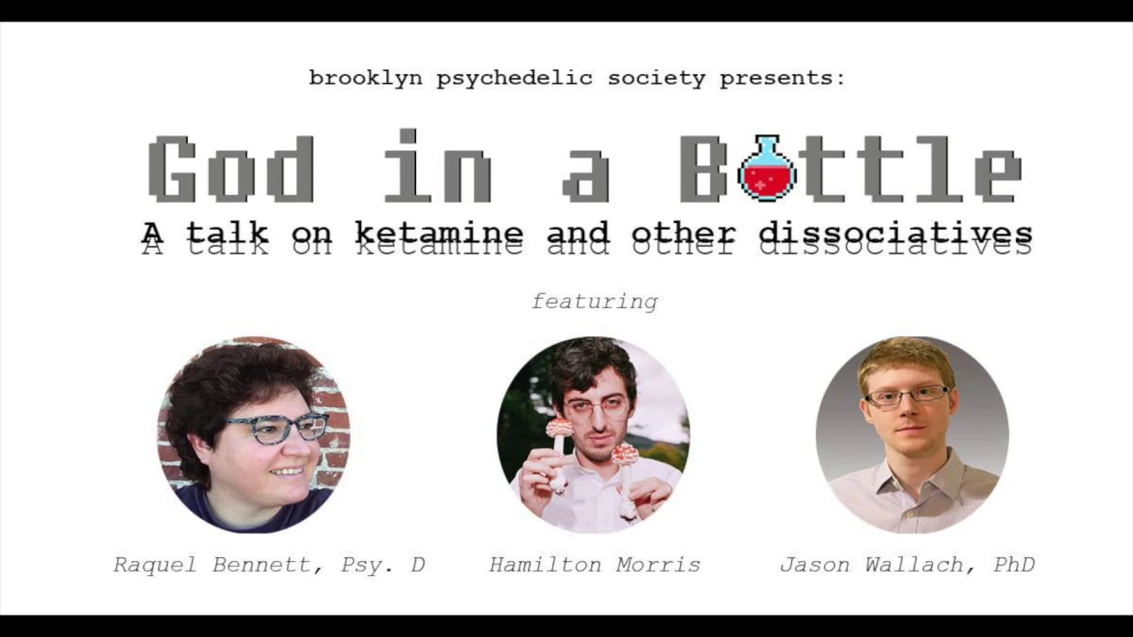 A talk on ketamine and other dissociatives with Hamilton Morris, Raquel Bennett, and Jason Wallach