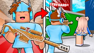 Becoming MM2 TRYHARDS With My GIRLFRIEND…