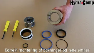 Sådan monterer du pakninger på en hydraulik cylinder