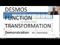 PC 30 Function Transformation AWESOME DESMOS Demonstration