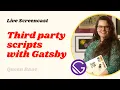 Third party scripts with three ways Live Screencast
